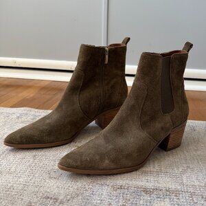 Share Franco Sarto Women's Size 10M Sienne Green Sued